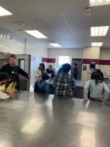 County Prep Culinary Arts Students Tour HCCC