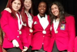 Performing Arts Skills USA Competition Awards Gold Medal to County Prep Theatre Arts Students