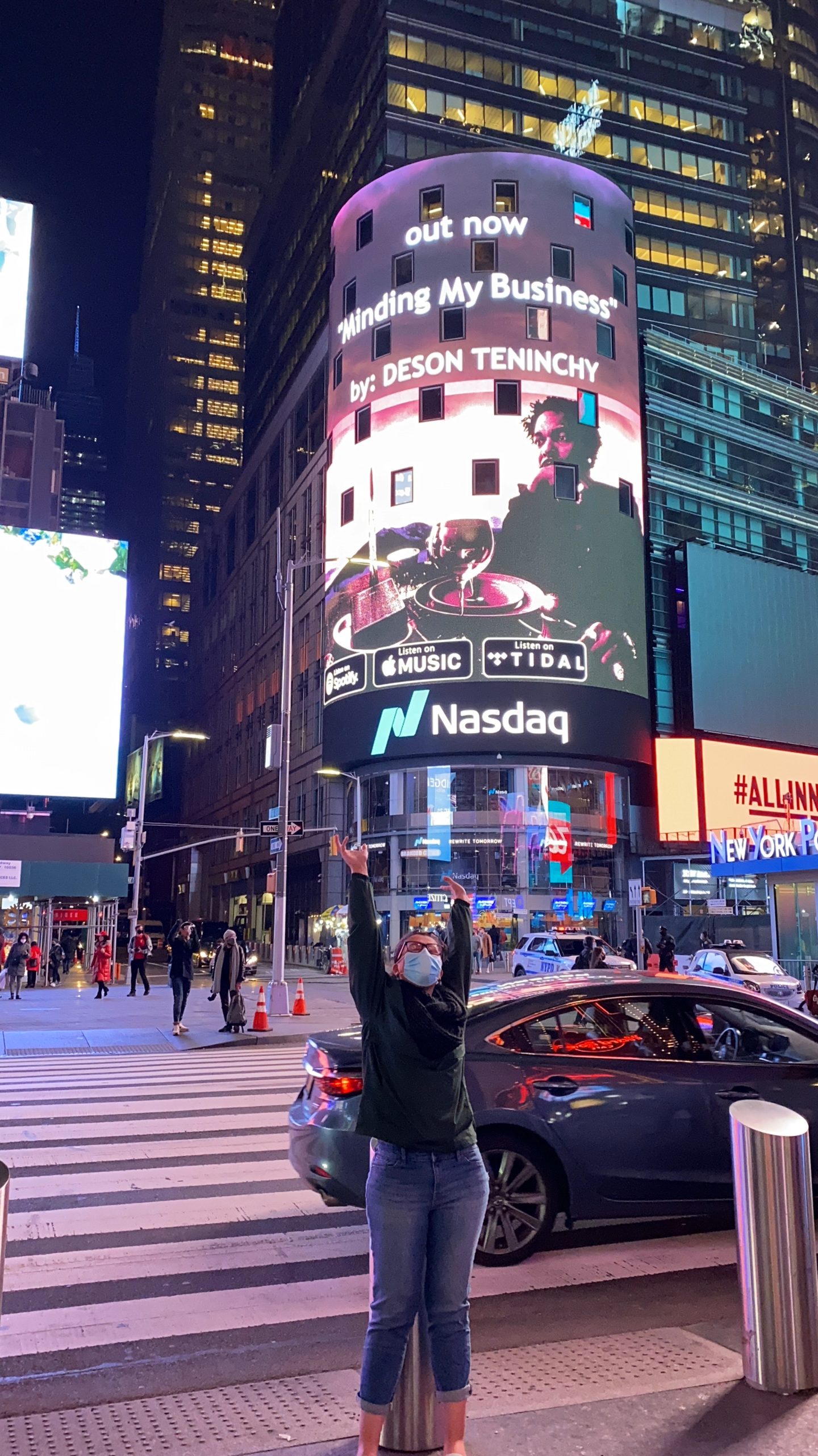 Ana Ramos, former County Prep student, Designs a Billboard Displayed in Times Square